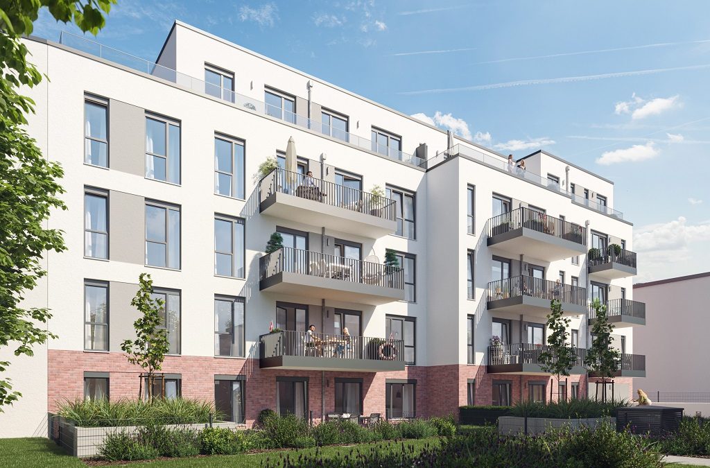 Neubau eines Mehrfamilienhauses in Hamburg