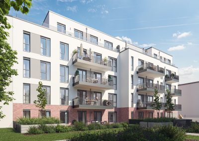 Neubau eines Mehrfamilienhauses in Hamburg