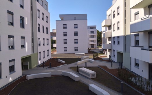 Neubau mit 101 Wohneinheiten und Tiefgarage, Braunschweig