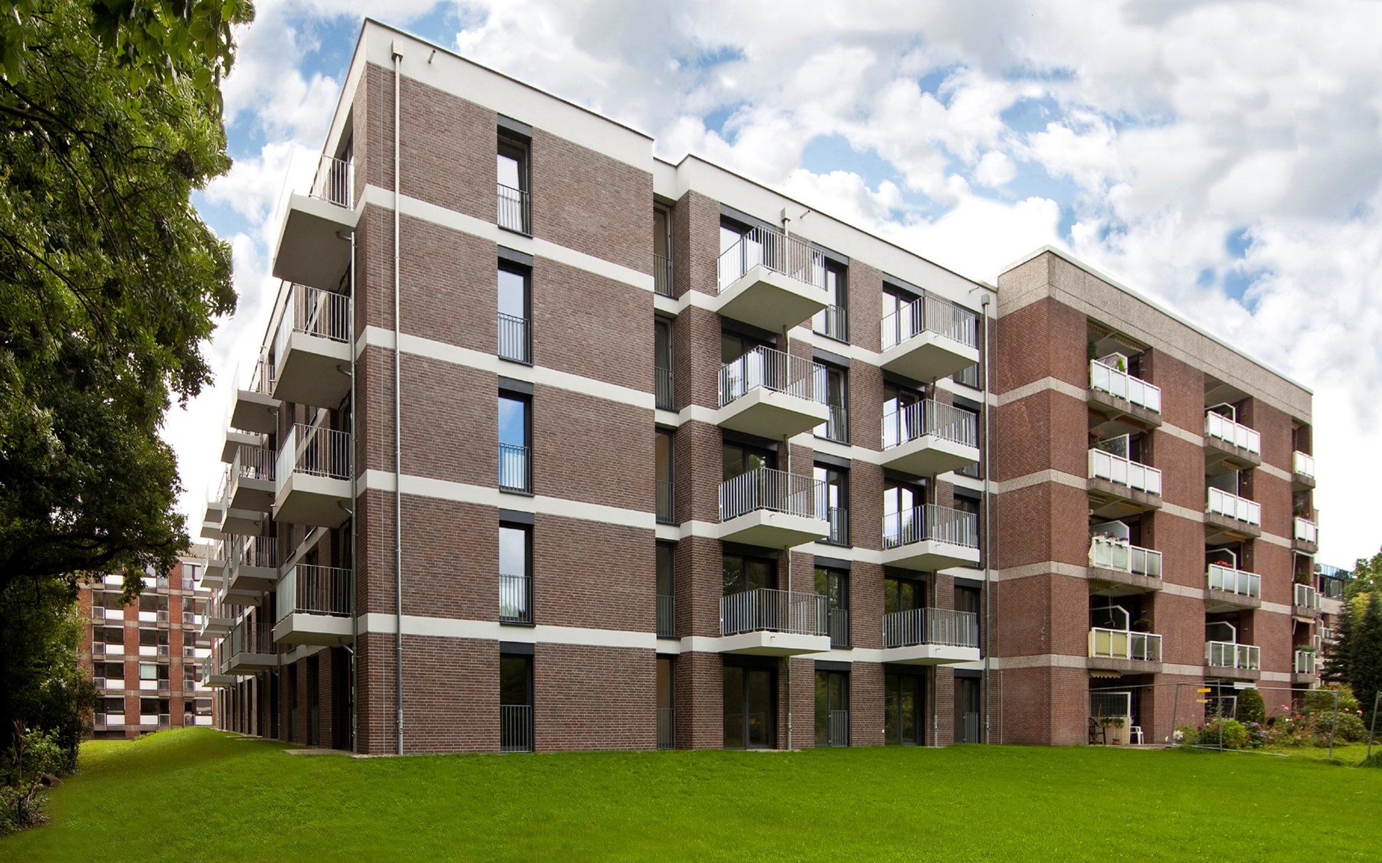 Neubau mit 58 Servicewohnungen, Hamburg