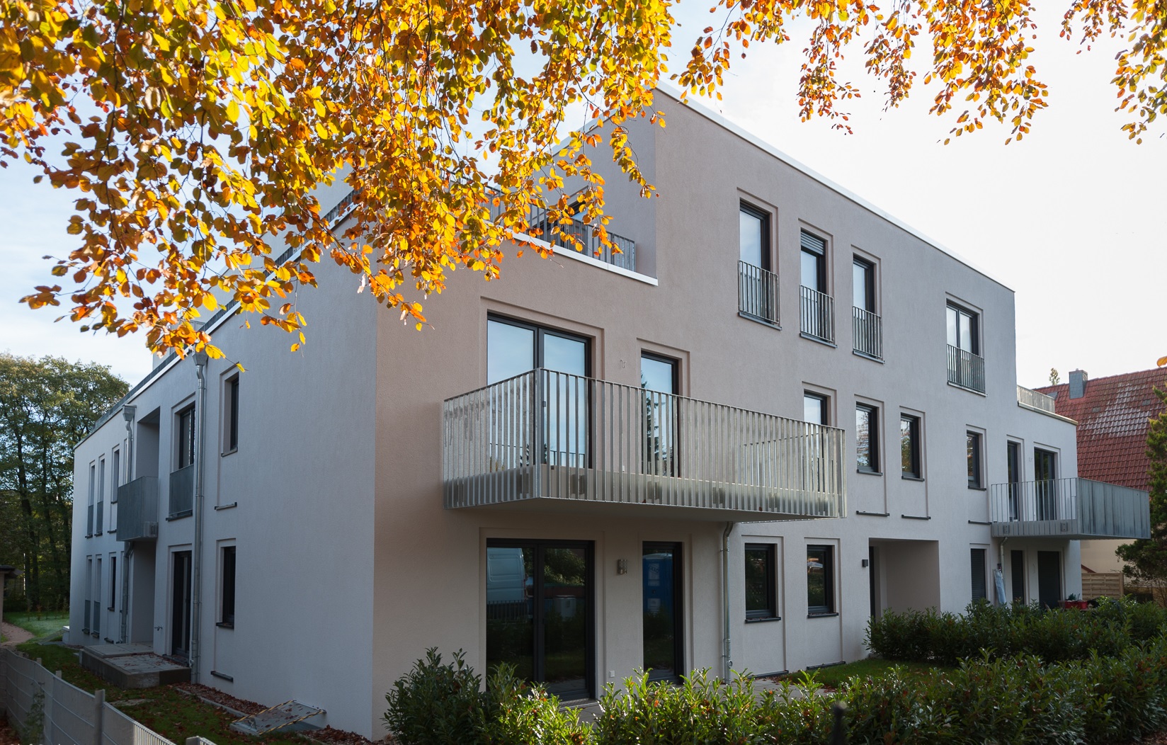 Neubau mit 16 Wohneinheiten und Tiefgarage, Hamburg